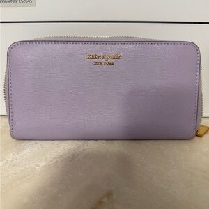 Kate Spade Wallet with Gold Accents